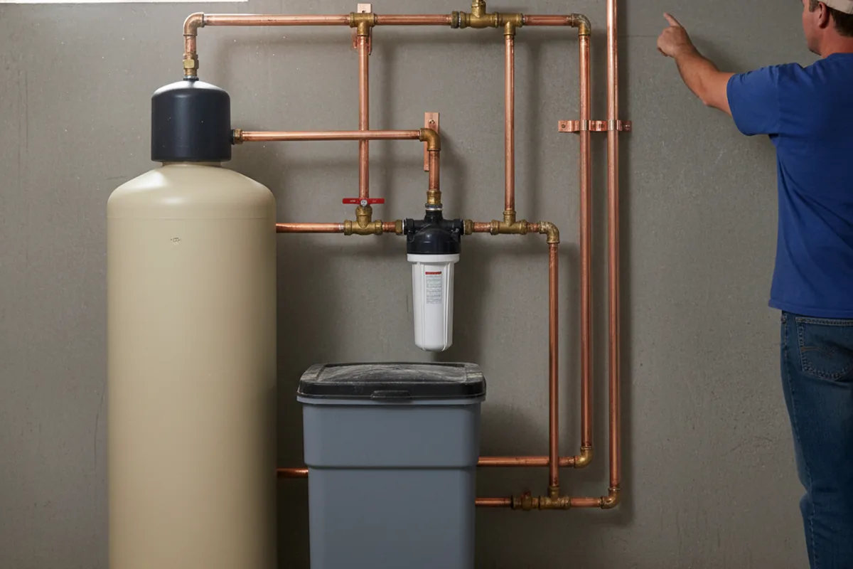 Whole-house water treatment system installed in Alexandria